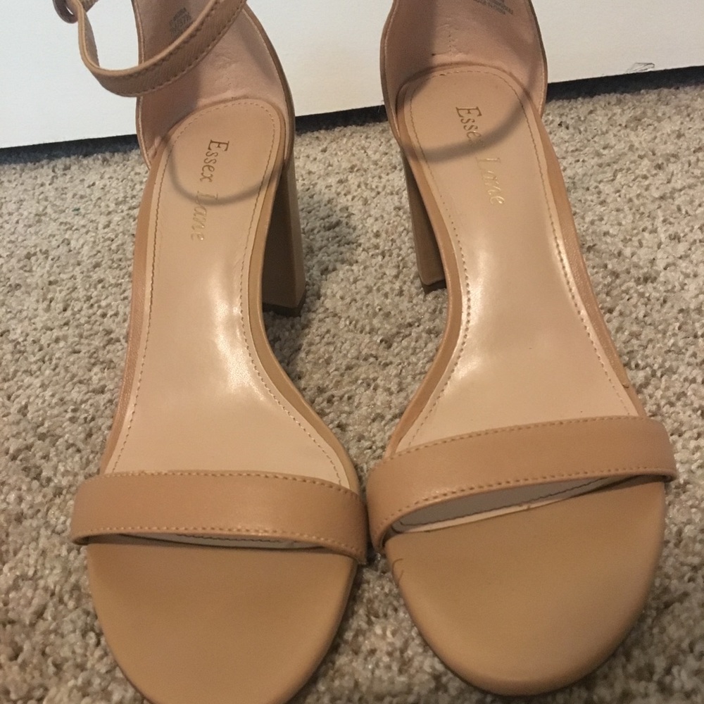 Nude Sandal Heels